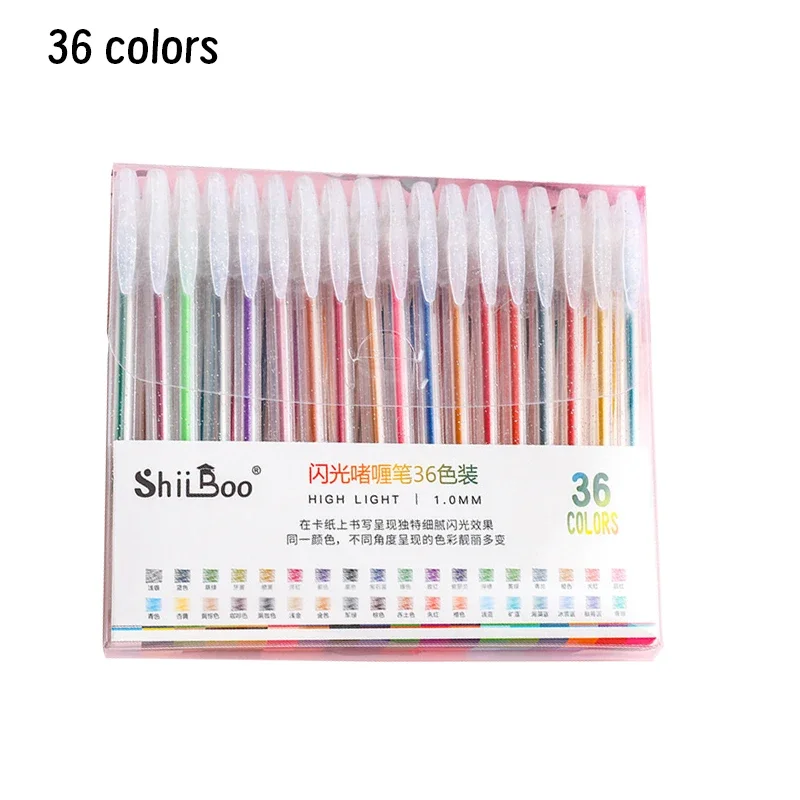 Vibrant Glitter Gel Pen Set in Various Packs 7 Vibrant Glitter Gel Pen Set in Various Packs - Image 7