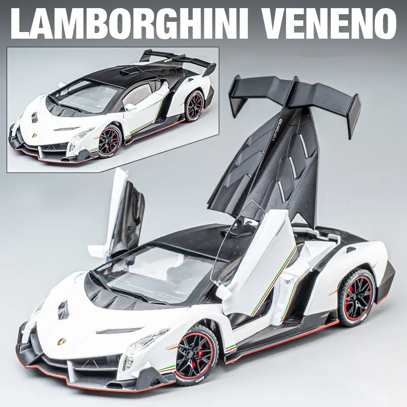 Lamborghini Veneno 1:24 Scale Model Car 6 Lamborghini Veneno 1:24 Scale Model Car - Image 6