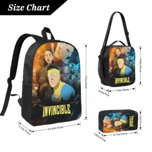 Invincible Three-Piece Backpack Set 7 S49c13be614db4dacbbd1e1b5fd3eb881T