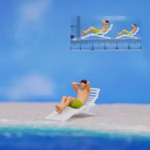 Resin Beach Diorama with Miniature Figures 32 S49c608a60cdd4511afb3ce3b3a6f73142