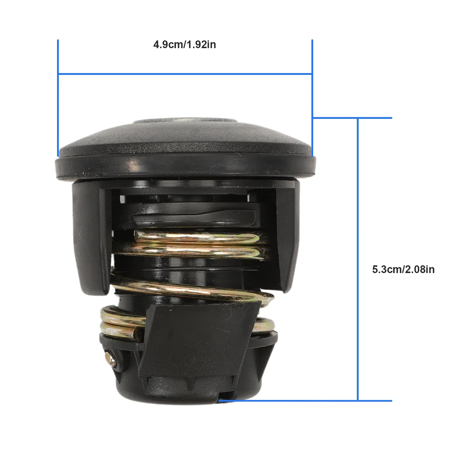 Lockable Fuel Cap for Citroen, Fiat, Peugeot 4 Lockable Fuel Cap for Citroen, Fiat, Peugeot - Image 4