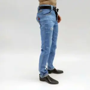 1/6 Scale Light Blue Ripped Jeans for Action Figures 13 S49ed1cd03a694c71aebe3586caf76286I