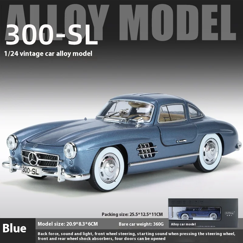 1/24 Scale Mercedes-Benz 300SL Diecast Model 11 1/24 Scale Mercedes-Benz 300SL Diecast Model - Image 11