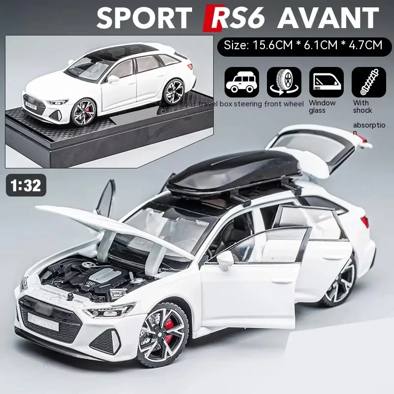 1:32 Scale RS6 Diecast Model Car 7 1:32 Scale RS6 Diecast Model Car - Image 7