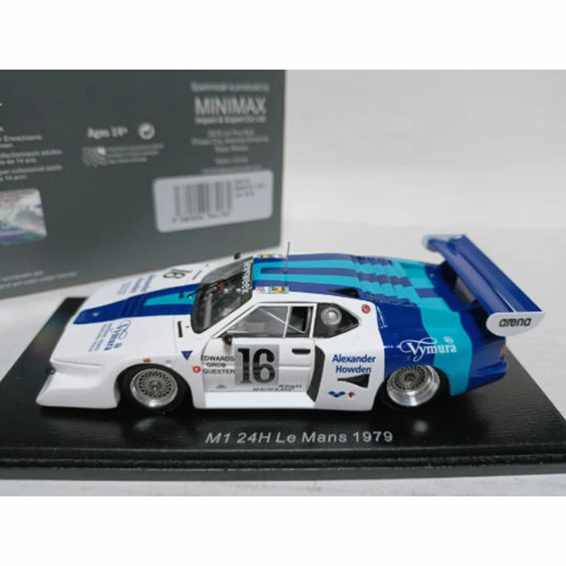 Spark 1/43 M1 1979 Le Mans Model Race Car 4 Spark 1/43 M1 1979 Le Mans Model Race Car - Image 4