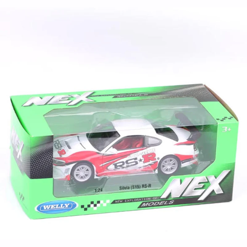 Welly 1/24 Silvia S15 RS R Diecast Model Car 6 Welly 1/24 Silvia S15 RS R Diecast Model Car - Image 6