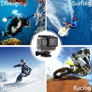 GoPro Waterproof Housing Case for Hero 5, 6, 7 13 S4c535e3e06114dba8b8789402967f898s