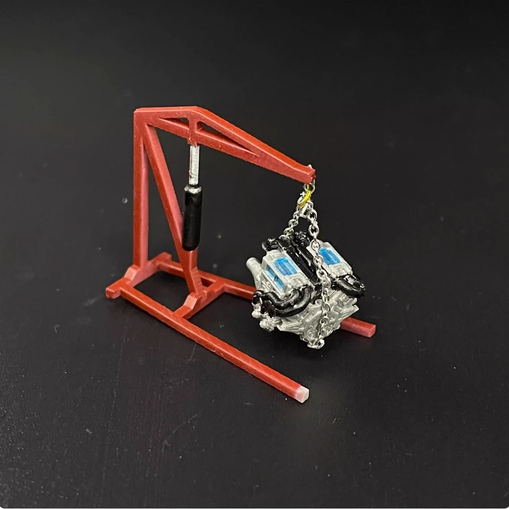 1/64 Scale Miniature Garage Scene Model 3 1/64 Scale Miniature Garage Scene Model - Image 3