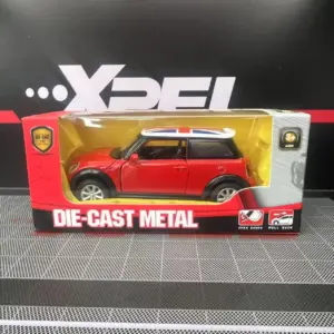 1:36 Scale Diecast Mini Cooper Model Red/White 14 S4d09bb7f31224b03955849dc4ca0d18bw