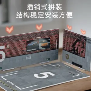 1/24 Scale Assembled PVC Parking Lot Model 15 S4d21dde5d27e4532932b4bce981452d3m