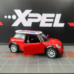 1:36 Scale Diecast Mini Cooper Model Red/White 12 S4d8481b628db4f7da50ff7e2671d92b6o
