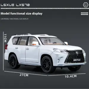 Lexus LX570 1:18 Scale Diecast Model 12 S4d8ac01605bd4ae1a4a959f21f7b9186b