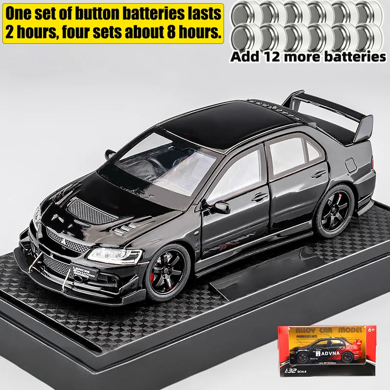 Mitsubishi Lancer Evolution EVO 1:32 Diecast Model 19 Mitsubishi Lancer Evolution EVO 1:32 Diecast Model - Image 19