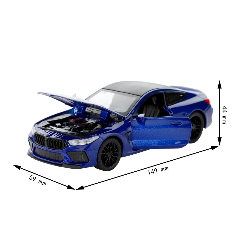 BMW M8 Alloy Diecast Model 1:32 Scale 7 BMW M8 Alloy Diecast Model 1:32 Scale - Image 7