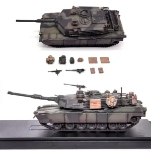 1:72 Scale M1A2 American Tank Model 7 S4ea0d756f2ed45fdb396cf0ab6e68995i