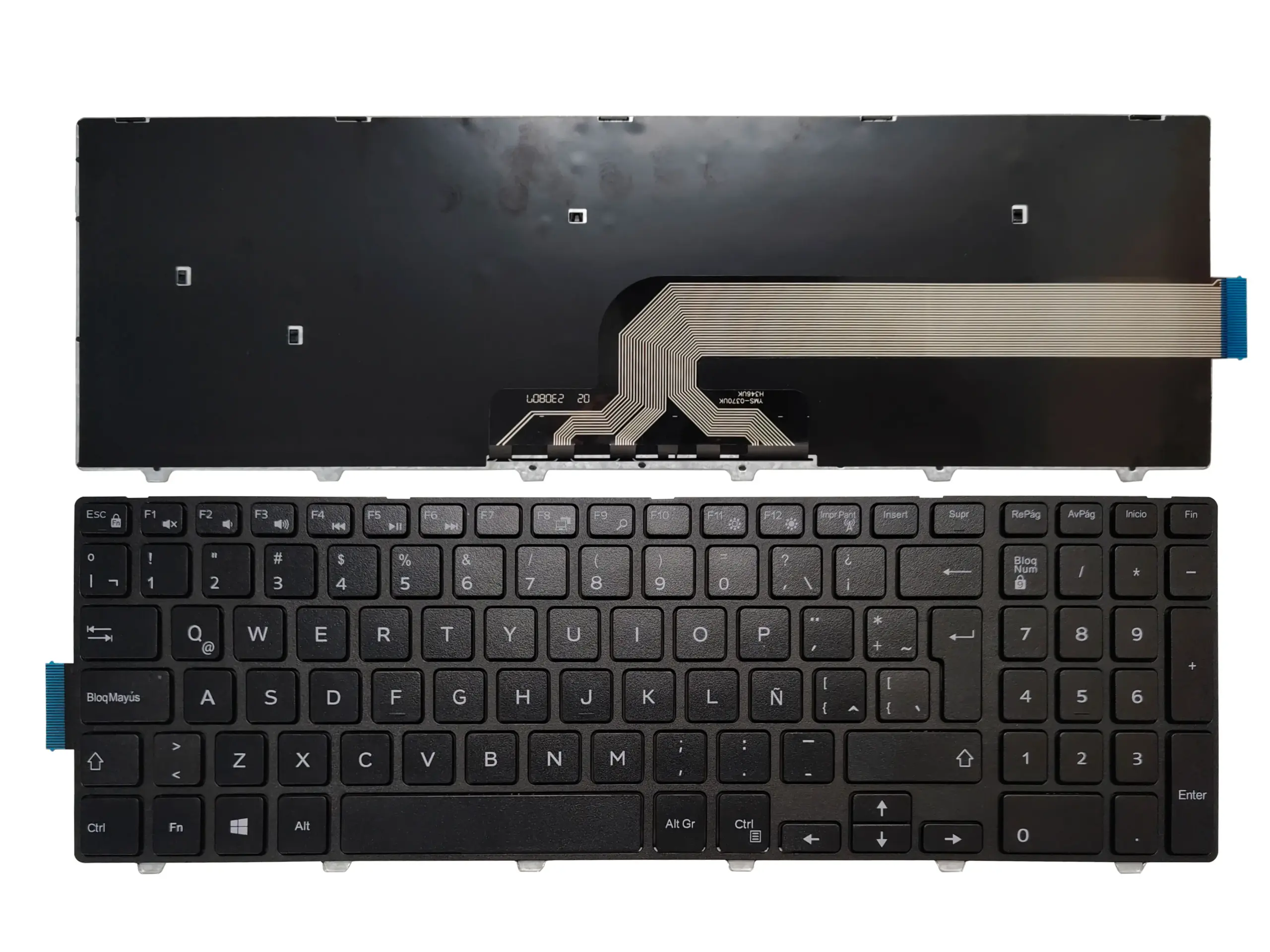 Spanish/Latin Keyboard for Dell Inspiron 15 8 Spanish/Latin Keyboard for Dell Inspiron 15 - Image 8