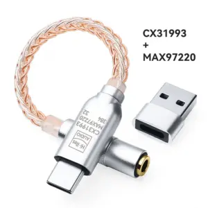 Type-C to 3.5mm Headphone Amplifier Adapter 16 S4ee2bbd07fce45c4a38603d8d97ece2eX