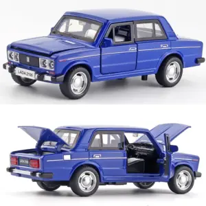1:32 Scale LADA 2106 Diecast Model Red 12 S4f55299014ff4c50985080fc9161b5dch