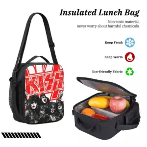 KISS 3-Piece School Bag Set Red and Black 9 S4f876152f9644d489da29ab54e429318s