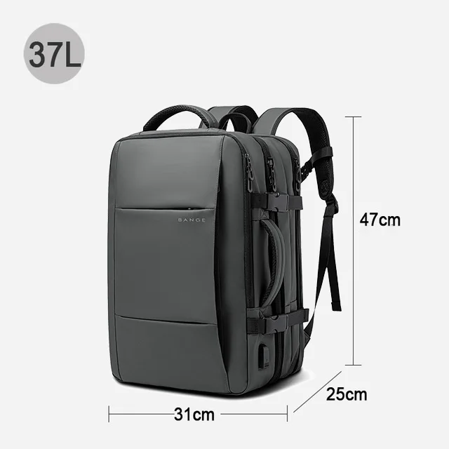 Waterproof Travel Backpack for 17.3-inch Laptop 14 Waterproof Travel Backpack for 17.3-inch Laptop - Image 14