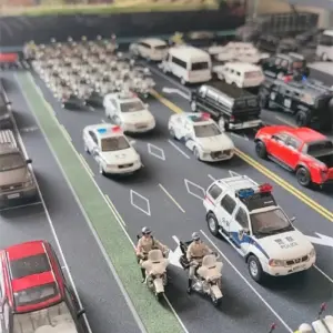 1/64 Scale Modern Highway Patrol Model Set 9 S509c7c71f11f4b0a9d78c94a56724bffA