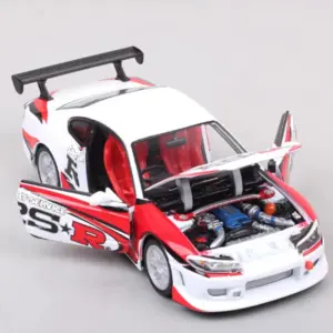 Welly 1/24 Silvia S15 RS R Diecast Model Car 9 S512f155f7dbc400c973e0763ca8e7984R