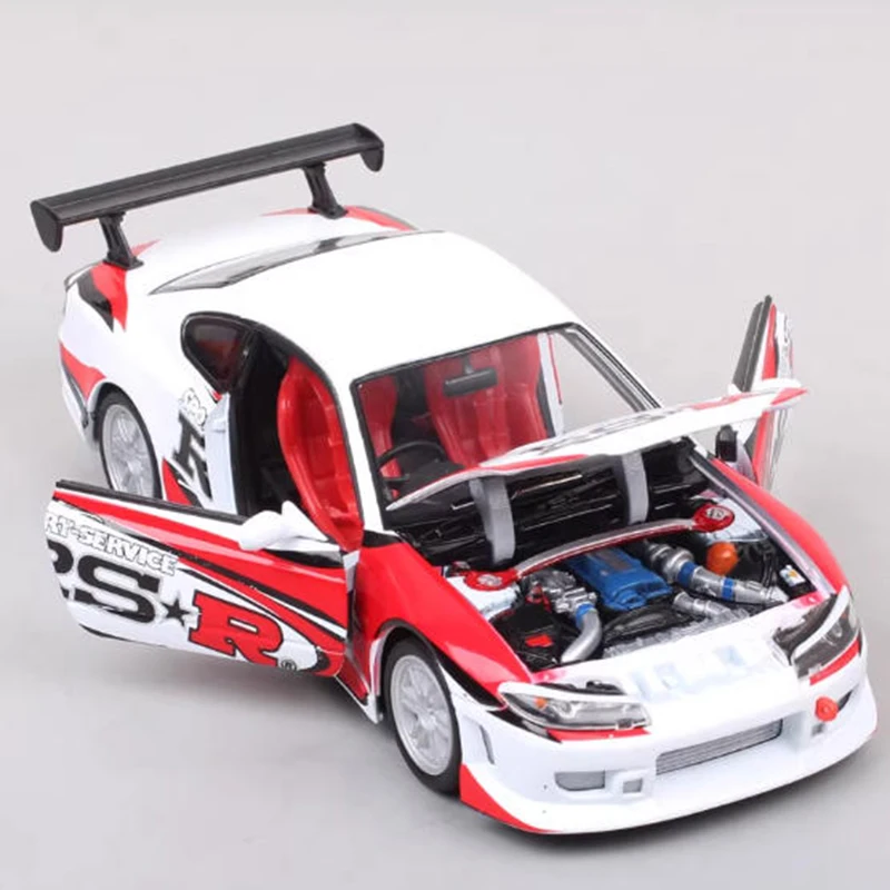Welly 1/24 Silvia S15 RS R Diecast Model Car 3 Welly 1/24 Silvia S15 RS R Diecast Model Car - Image 3