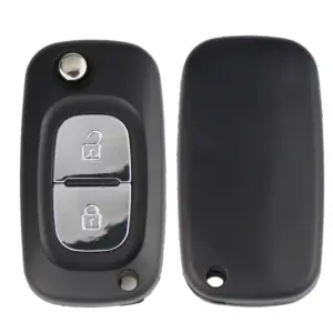 Renault Flip Remote Key Shell Case 2006-2016 13 S51375cf5519a47778c14c5153f40f0f69