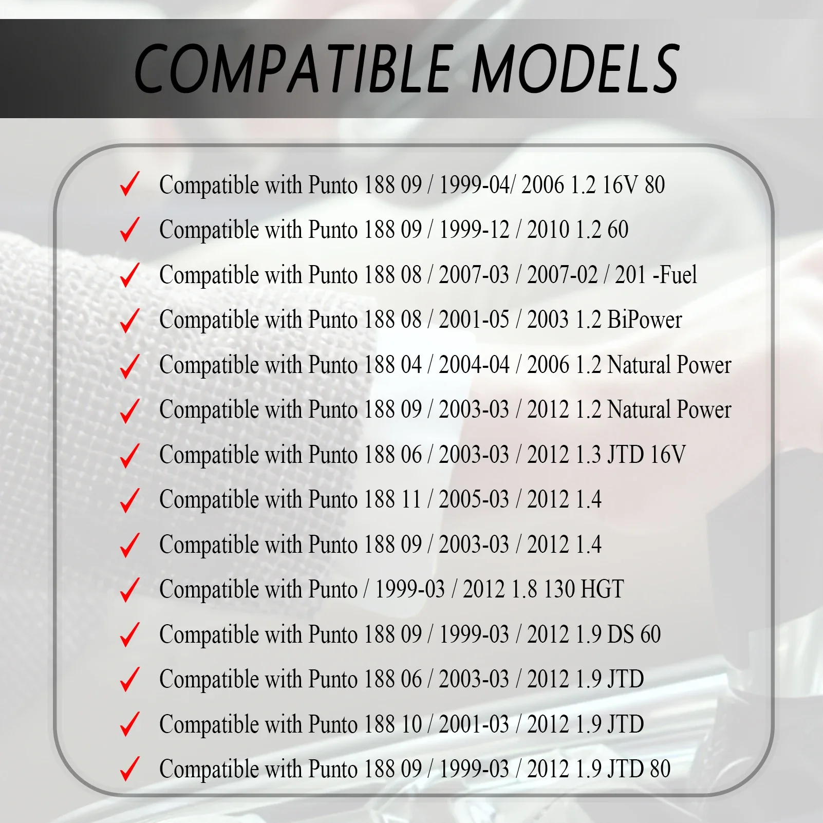 5-Speed Manual Gear Shift Knob for FIAT PUNTO 4 5-Speed Manual Gear Shift Knob for FIAT PUNTO - Image 4