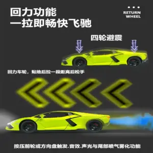 1:24 Scale Lamborghini Revuelto Model Car 14 S5151682e6b7c49ab9bbfcde29475b0baO