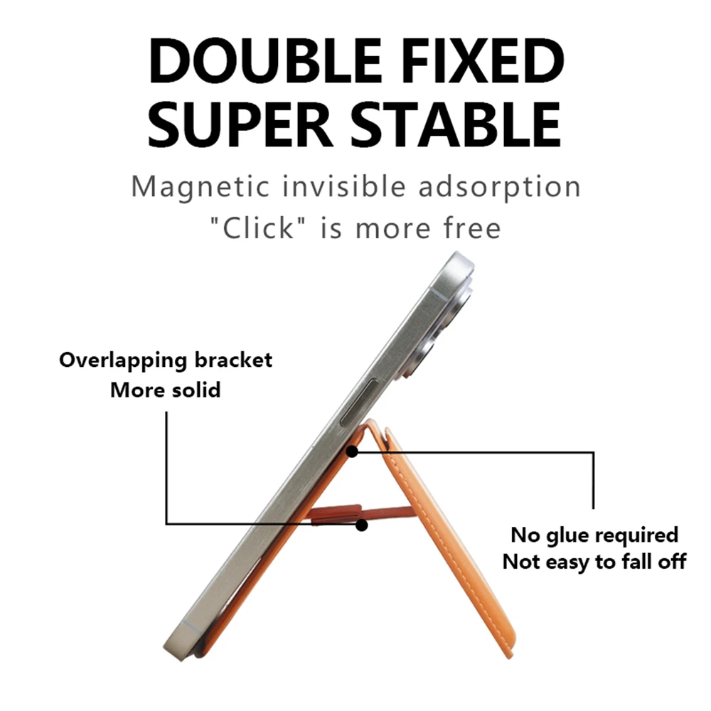 Magnetic Leather Wallet Case for iPhone Models 6 Magnetic Leather Wallet Case for iPhone Models - Image 6