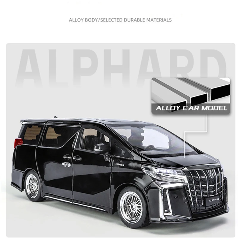 Toyota Alphard 1:18 Diecast Model with Effects 2 Toyota Alphard 1:18 Diecast Model with Effects - Image 2