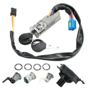 Peugeot 206 Complete Lock Set with Keys 7 S5251044c30c14502928458c76f41bc05y