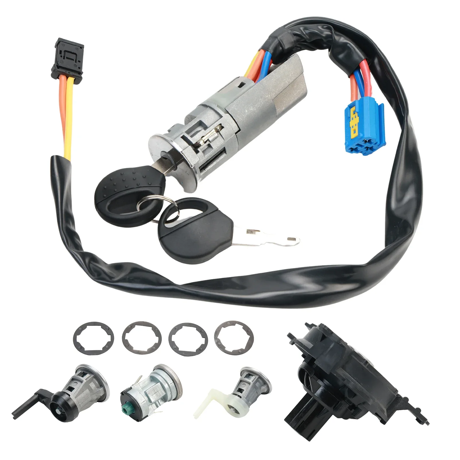 Peugeot 206 Complete Lock Set with Keys 2 Peugeot 206 Complete Lock Set with Keys - Image 2