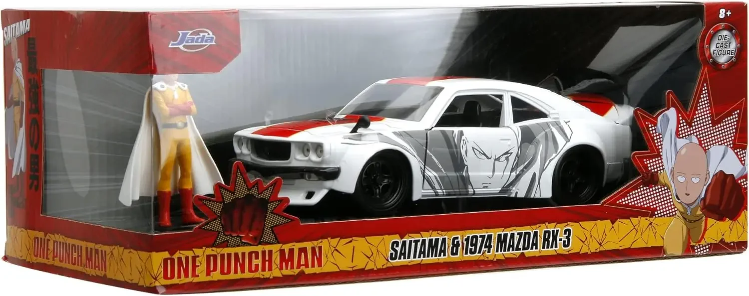 1974 Mazda RX-3 1:24 Scale Model with Figurine 6 1974 Mazda RX-3 1:24 Scale Model with Figurine - Image 6