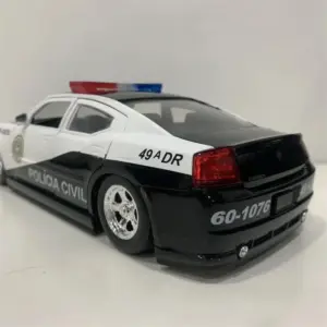 2006 Dodge Charger Police Car Diecast Model 1:24 11 S53b7dcef963a4d05ba11950fdda7d504M