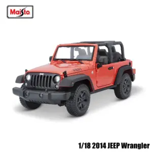 Maisto 1:18 2014 JEEP Wrangler Diecast Model 16 S53c16a376b47491da2876463461ab9ca4