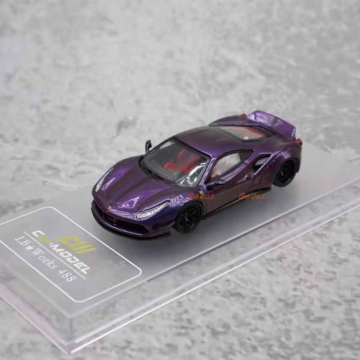 1/64 Scale Diecast Ferrari 488 LBWK Model Car 5 1/64 Scale Diecast Ferrari 488 LBWK Model Car - Image 5