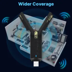 Fenvi WiFi 7 USB Adapter BE6500 6500 Mbps 11 S53ce4c58c3dd4d769d97355cff585e1bX