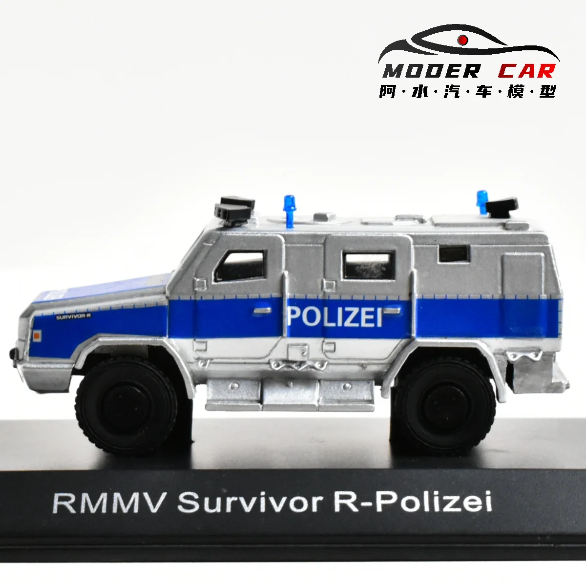 1:87 RMMV Survivor Police Model Car Resin 3 1:87 RMMV Survivor Police Model Car Resin - Image 3