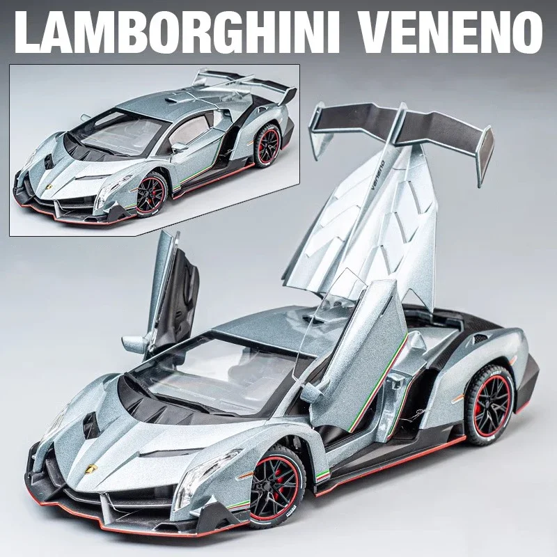 Lamborghini Veneno 1:24 Scale Model Car 8 Lamborghini Veneno 1:24 Scale Model Car - Image 8
