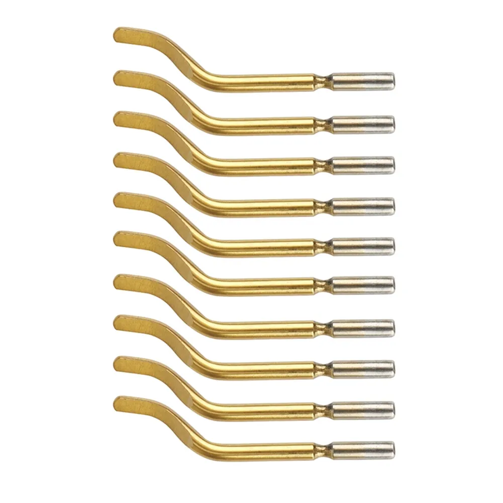 Set of 10 M2 Steel Trimming Scrapers 2 Set of 10 M2 Steel Trimming Scrapers - Image 2