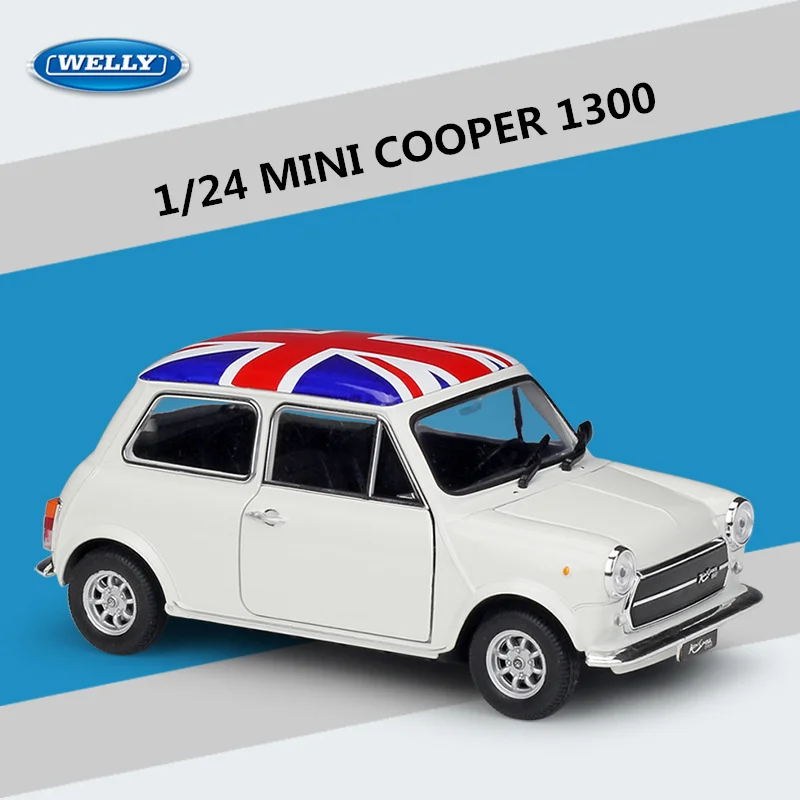 WELLY 1:24 Mini Cooper 1300 Diecast Model 7 WELLY 1:24 Mini Cooper 1300 Diecast Model - Image 7