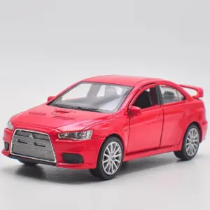 Welly 1:36 Lancer EVO Alloy Car Model Red 9 S54f4d24426b7434ba61b93a2ef816b00p