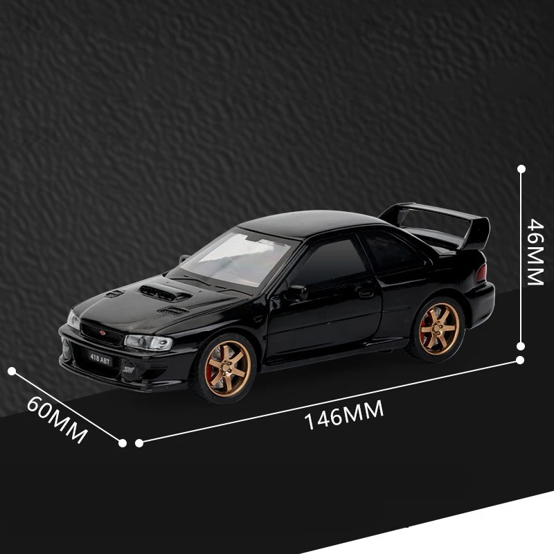 Subaru Impreza WRX STI Rally Diecast Model 1/32 16 Subaru Impreza WRX STI Rally Diecast Model 1/32 - Image 16