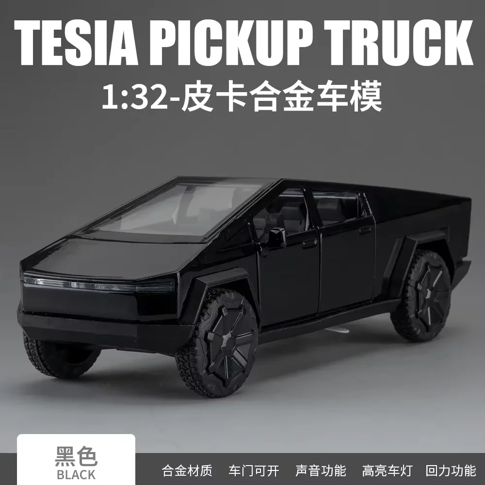 Tesla Cybertruck 1:32 Diecast Model with Effects 44 Tesla Cybertruck 1:32 Diecast Model with Effects - Image 44