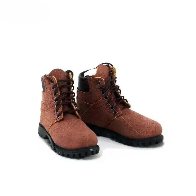 1/6 Scale Brown Combat Boots for 12-Inch Dolls 13 1/6 Scale Brown Combat Boots for 12-Inch Dolls - Image 13