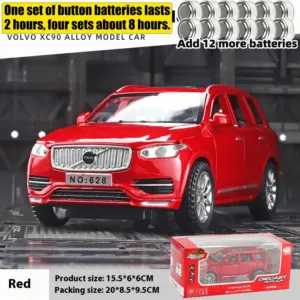 Volvo XC90 1:32 Scale Diecast Model Vehicle 21 S564b175ef3b44ee0a97a6c33aebcb13cy