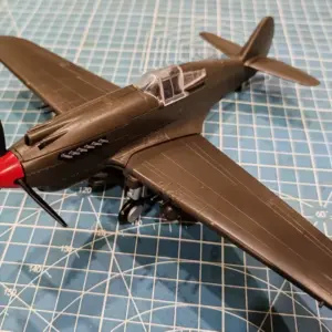 1/48 Scale P-40 Fighter Jet Model Assembly Kit 13 S566391065a084ad5a6a9318b39fddb6ap