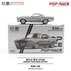 PopRace Xcartoys Mustang GT500 1:64 Model Car 11 S566c44c81cb94951870423af8b95349cm